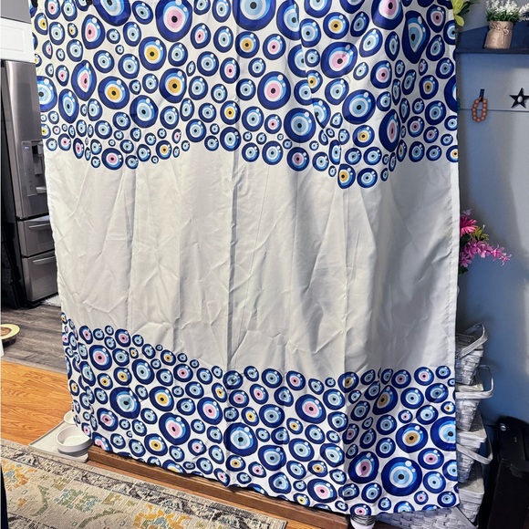 Evil Eye Shower‎ Curtain 69” X 72” - Picture 1 of 4